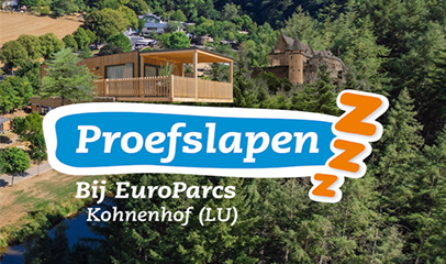 Proefslapen bij EuroParcs Kohnenhof in Luxemburg!